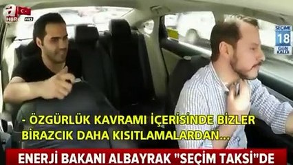 Bakan Albayrak, 'Seçim Taksi'de halkın nabzını tuttu