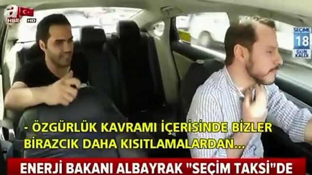 Bakan Albayrak, 'Seçim Taksi'de halkın nabzını tuttu