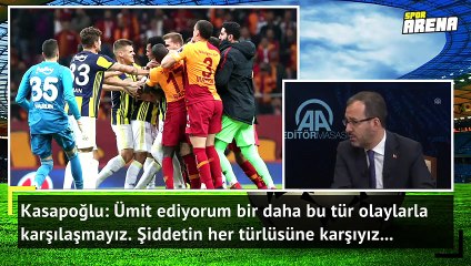 Şiddetin her türlüsüne karşıyız