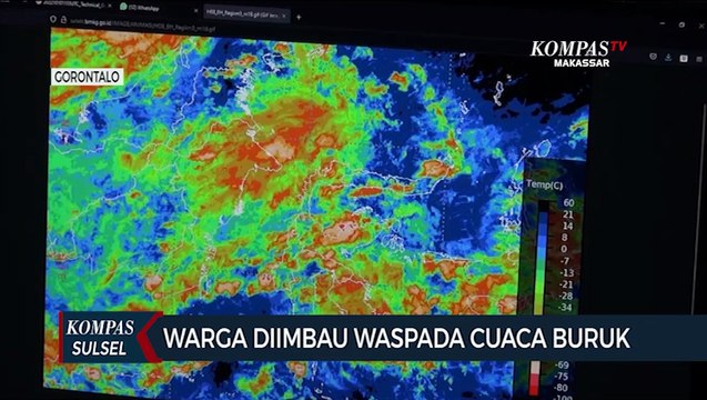 BMKG Imbau Masyarakat Gorontalo Waspada Cuaca Buruk