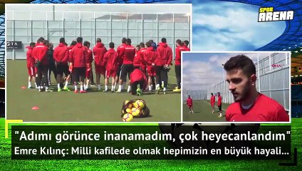Milli Takım'da yer almak çok gurur verici bir olay