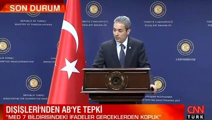 Son dakika… Türkiye’den AB’nin Doğu Akdeniz bildirisine tepki