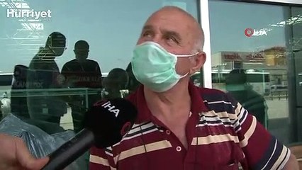 Terminalde yolcu kapma kavgası kamerada