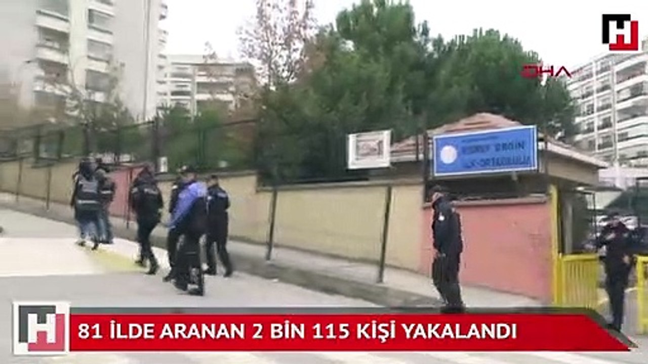 81 ilde eş zamanlı operasyon
