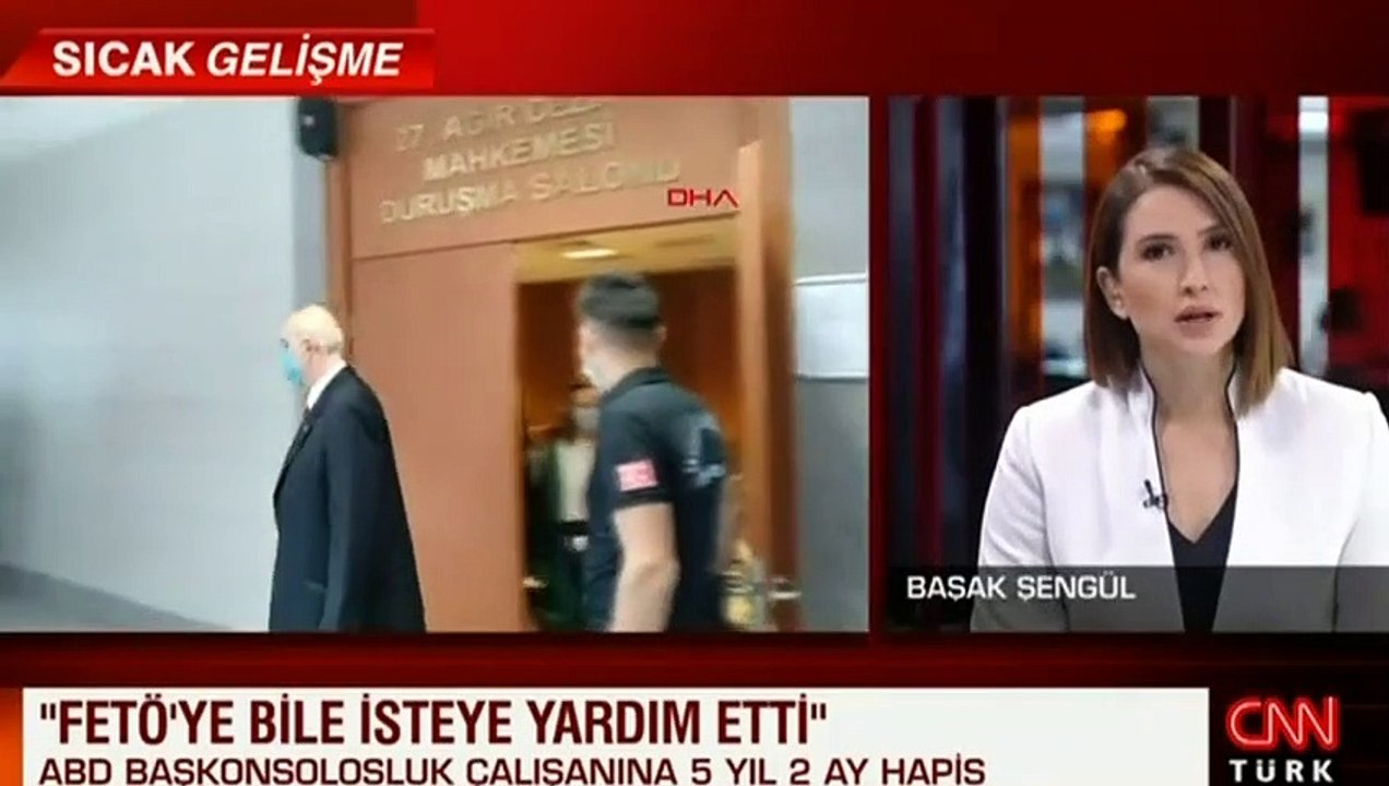 Son dakika haberler... ABD Konsolosluğu çalışanına 5 yıl hapis cezası