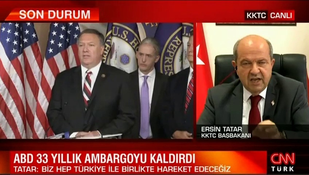 KKTC Başbakanı Ersin Tatar, CNN Türk'e konuştu