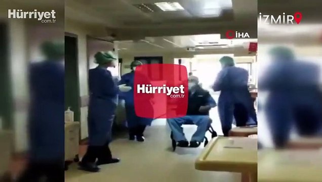 95 yaşında korona virüsü yendi, oynayarak taburcu oldu