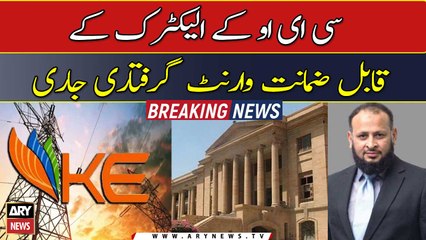 SHC issues bailable arrest warrant of CEO K- Electric