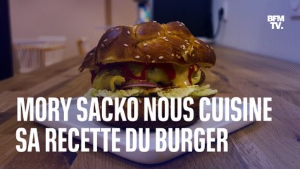 Le burger du chef étoilé Mory Sacko 