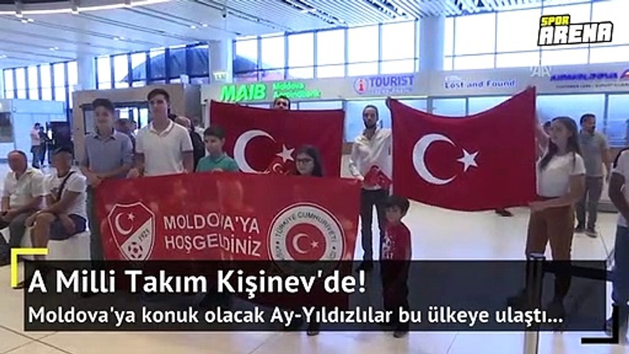 A Milli Takım Moldova'da!