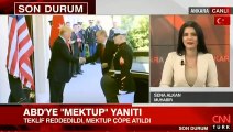 Türkiye'den ABD’ye mektup yanıtı