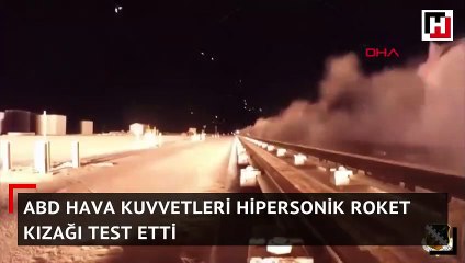 ABD Hava Kuvvetleri hipersonik roket kızağı test etti