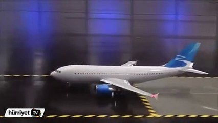 Uzaktan kumandalı Airbus A310 ilk kez uçtu!