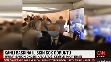 Trump'ın baskın anlarını izleme görüntüleri ortaya çıktı