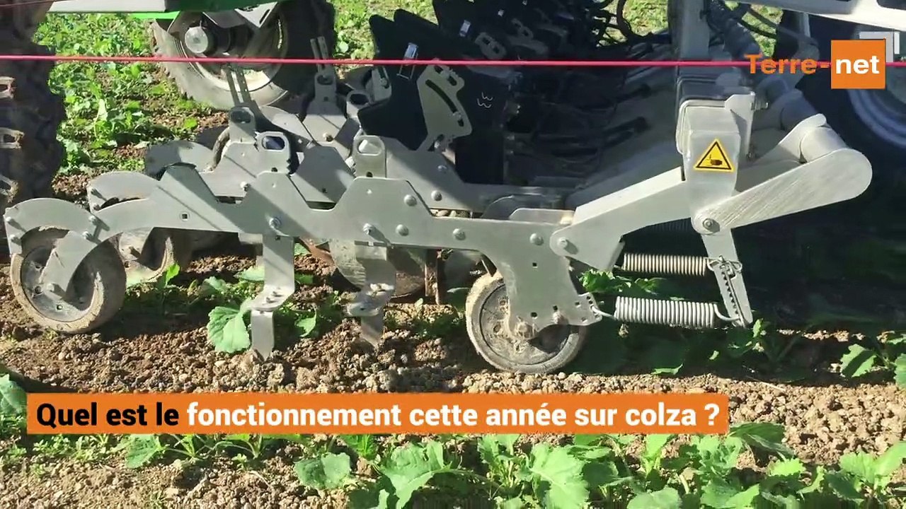 F. et D. Lambin confient le semis et le binage de leurs betteraves et colzas à un robot