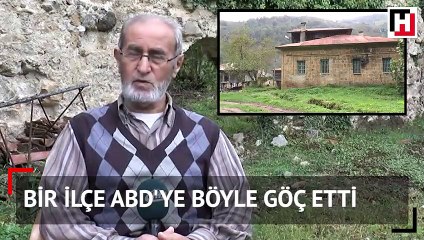 Bir ilçe ABD'ye böyle göç etti