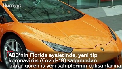 ABD'de Covid-19 yardım parasıyla Lamborghini alan iş yeri sahibi tutuklandı