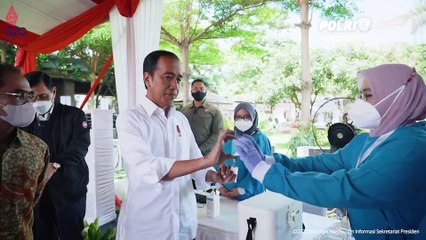 Apresiasi SDM Bio Farma, Presiden Luncurkan Vaksin IndoVac di Bandung