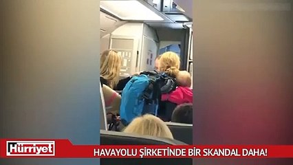 Havayolu şirketinde bir skandal daha! Çocuklu kadına şiddet uyguladılar