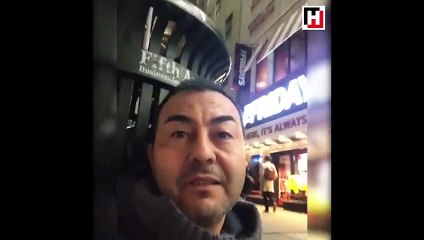 Serdar Ortaç'ın New York çıkartması!
