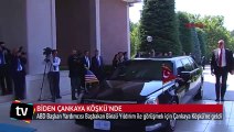 ABD Başkan Yardımcısı Biden Çankaya Köşkü'nde