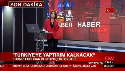 Trump: Türkiye'ye tüm yaptırımların kaldırılmasını emrettim