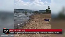 Düşen uçaktan mucize kurtuluş