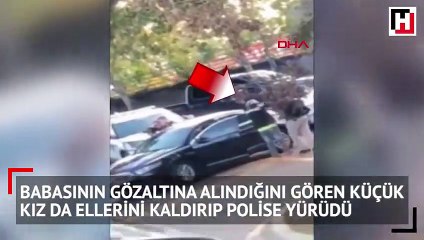 ABD'de küçük kızdan şaşırtan hareket