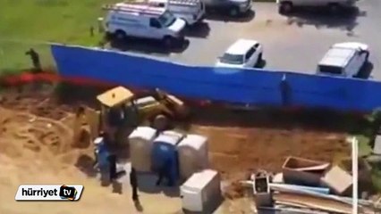 Tuvalete saklanan şüpheliyi böyle yakaladılar