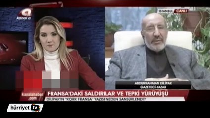 Abdurahman Dilipak'tan Paris'teki yürüyüşe eleştiri