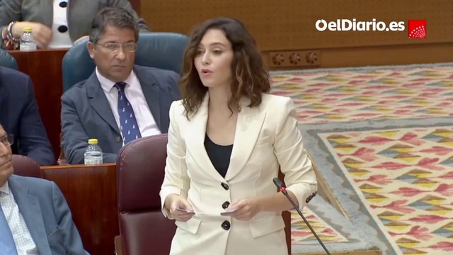 Ayuso acusa al Gobierno de vivir de las rentas de la Guerra Civil