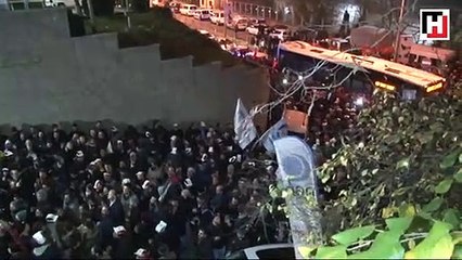 ABD Başkonsolosluğu önünde Kudüs kararı protestosu
