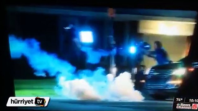 ABD’de polis gazetecilere saldırdı