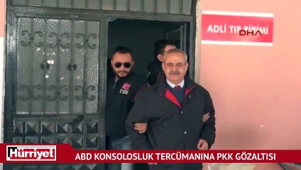 ABD Konsolosluk tercümanı Hamza Uluçay'a PKK gözaltısı