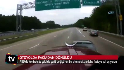 Otoyolda faciadan dönüldü
