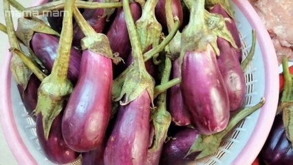 مسقعة الباذنجان بعبها  محشي باذنجان