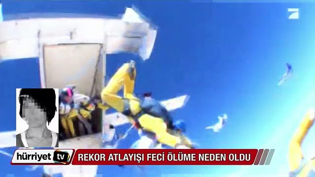 Rekor atlayışı feci ölümle sonuçlandı