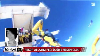 Rekor atlayışı feci ölümle sonuçlandı