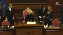 Al via seduta al Senato, standing ovation per Liliana Segre