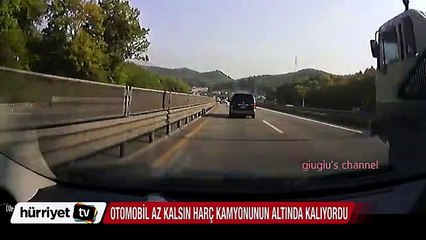 Beton mikserin altında kalmaktan son anda kurtuldu