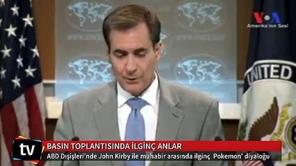 ABD Dışişleri'nde ilginç 'Pokemon' diyaloğu