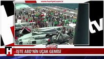 İŞTE ABD'NİN UÇAK GEMİSİ USS GEORGE H.W. BUSH