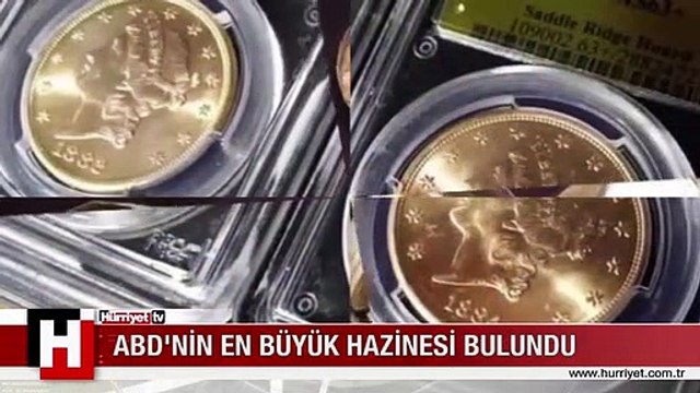 ABD'NİN 19'UNCU YÜZYILA AİT BÜYÜK HAZİNESİ BULUNDU