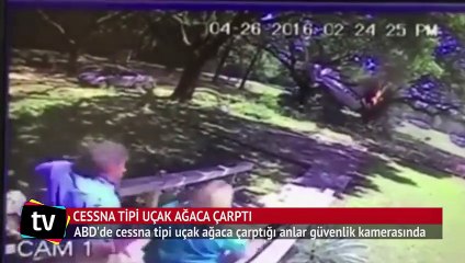 Düşen uçaktan sadece elindeki çizikle kurtuldu