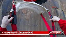 KORKU DOLU ANLAR KASKIN KAMERASINCA KAYDEDİLDİ