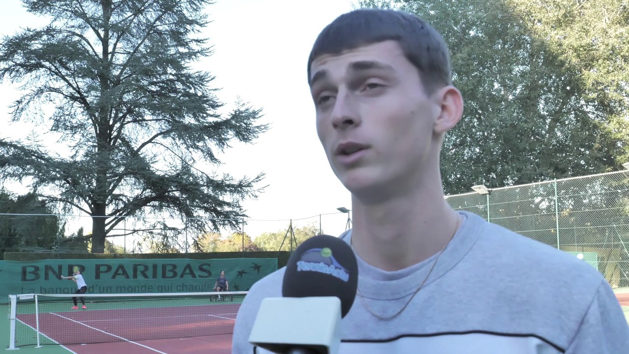 ATP - Le Mag Tean Jeunes Talents 2022 - Antoine Ghibaudo : "Le rêve, c'est aller le plus loin possible, d'être numéro 1 et gagner des Grands Chelems"