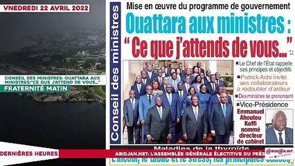 Le titrologue du Vendredi 22 Avril 2022-sur les traces des victimes des effondrements d'immeubles