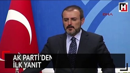 AK Parti'den Abdullah Gül'e yanıt