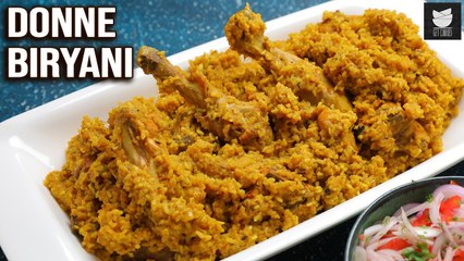 Donne Biryani | Chicken Biryani At Home | Chicken Biryani Recipe By Smita | Get Curried
