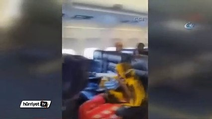 Uçakta bomba patladı!